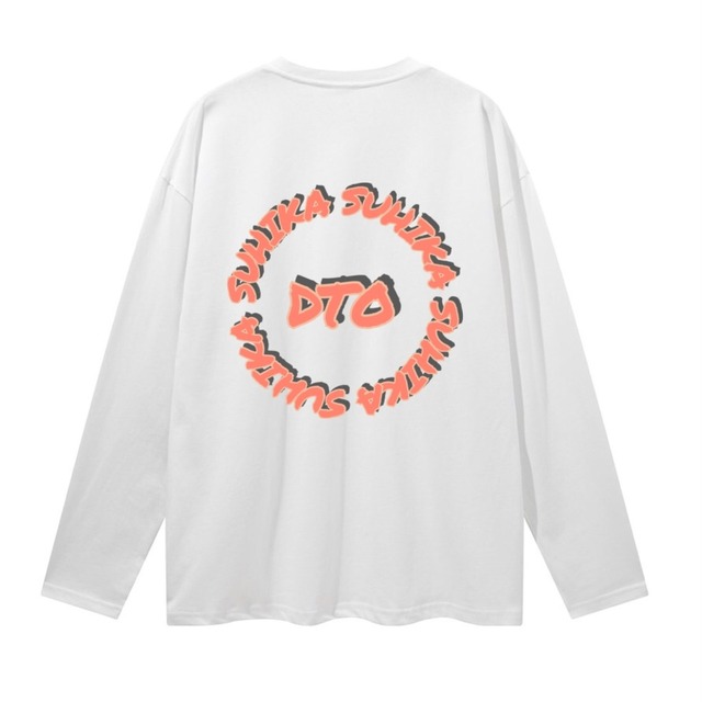 SUHIKA  L/S tee White 7.7oz