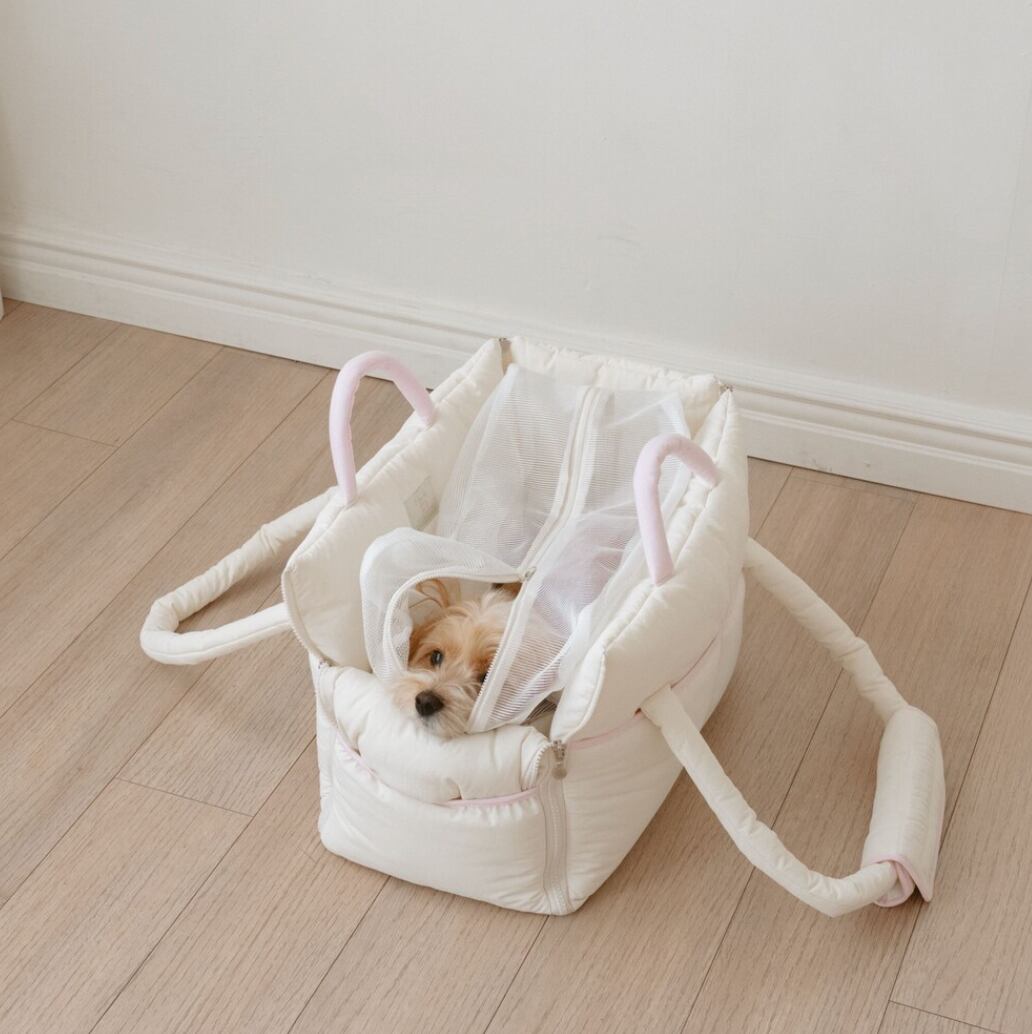 予約【B.bed.de】Cuddle-mesh bag