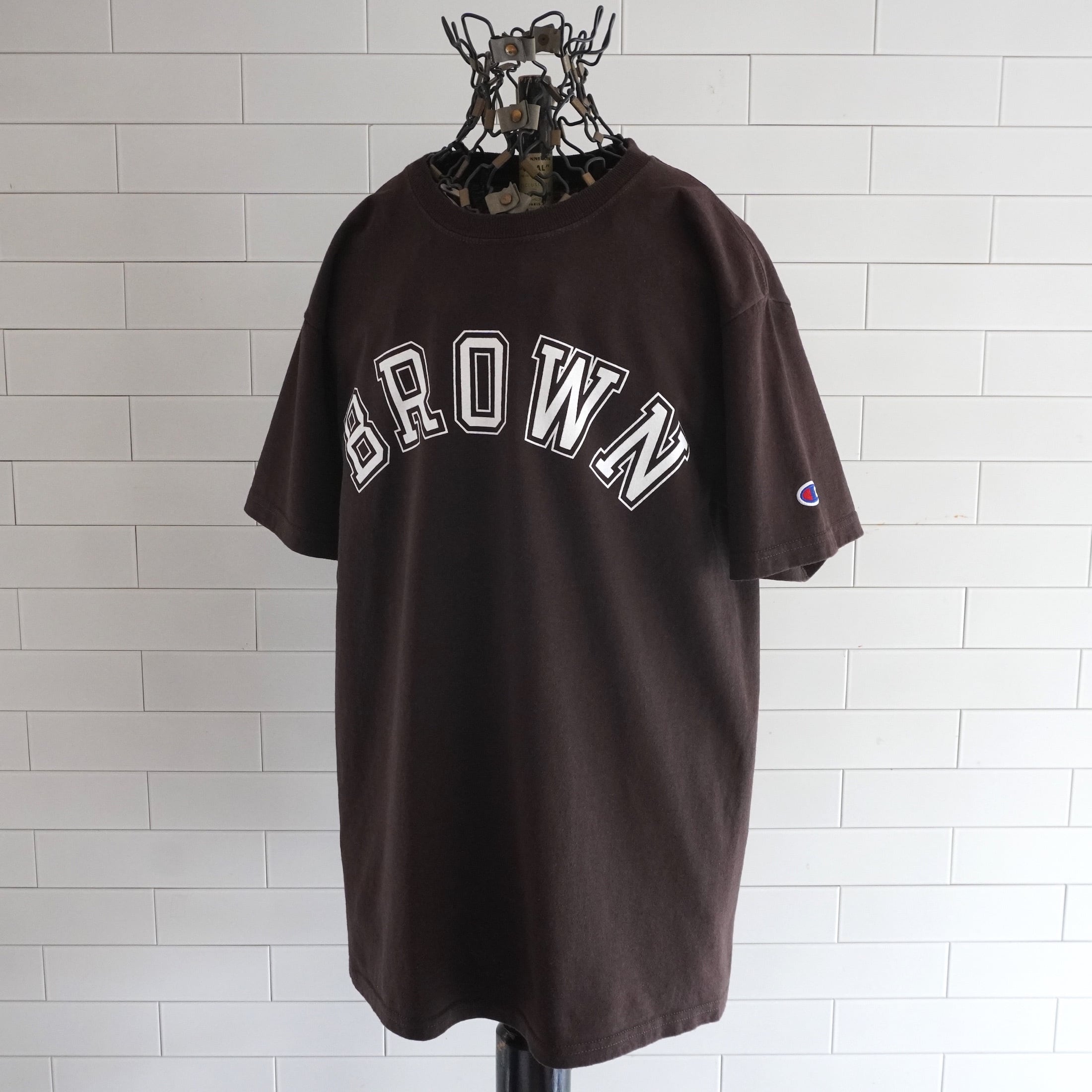 OKAYu様 TシャツブラウンC、黒 2010's〜 [Champion] 