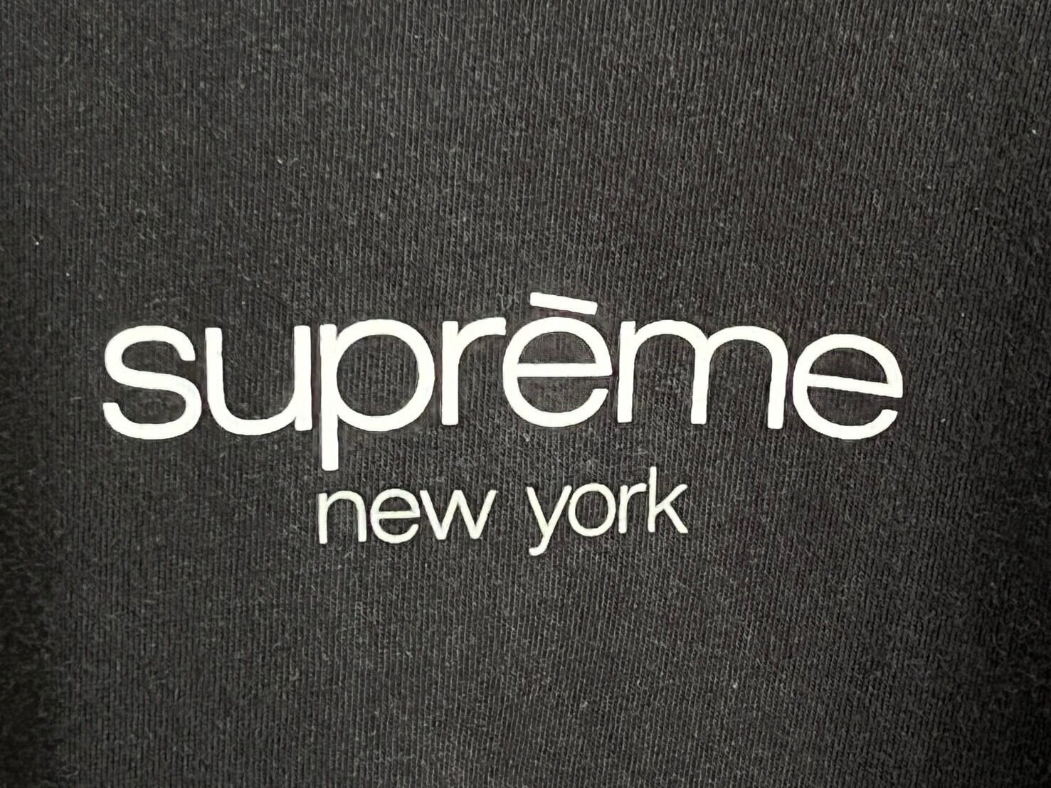 Supreme CLASSIC LOGO TEE BLACK XXL 62149 | BRAND BUYERS OSAKA