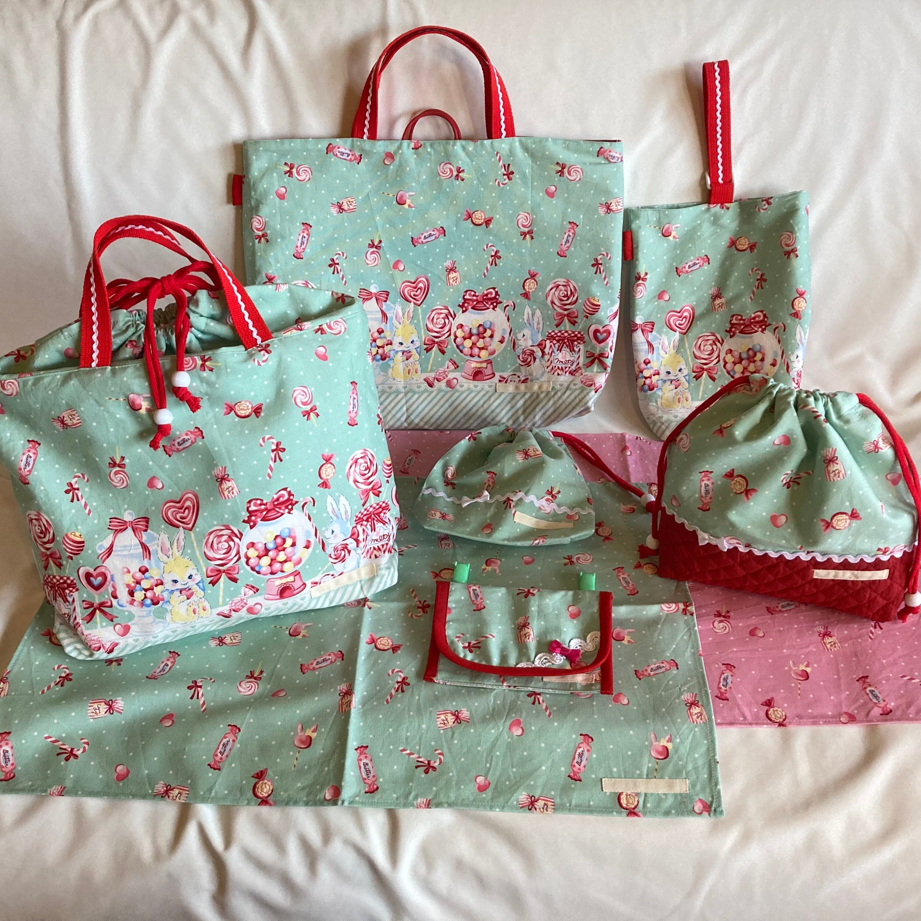 展示品】お弁当袋ランチョンマット2点セット入園入学準備