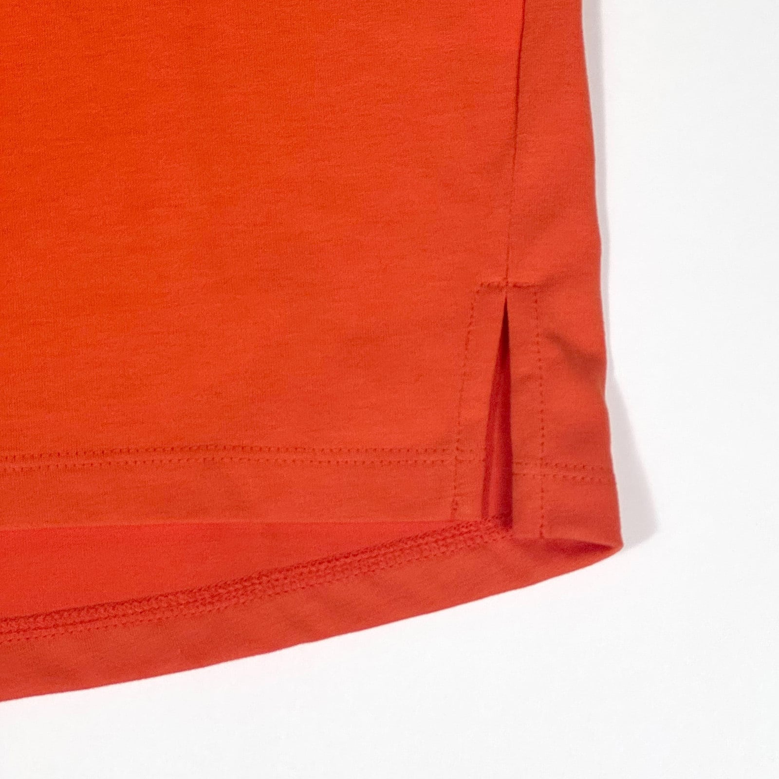WOMENS】COLLEGE LOGO RELAX MOCK NECK TEE -ORANGE- | 8G SHOOT WEBSTORE