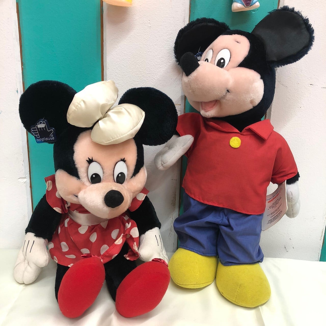 1990s Vintage applause,Inc Disniey Minnie Mouse Doll【ヴィンテージ アプローズ社 ミニーマウス  ぬいぐるみ】 | THE PUPPEZ☆e-shop　/ ザ　パペッツ松本-WEBショップ powered by BASE