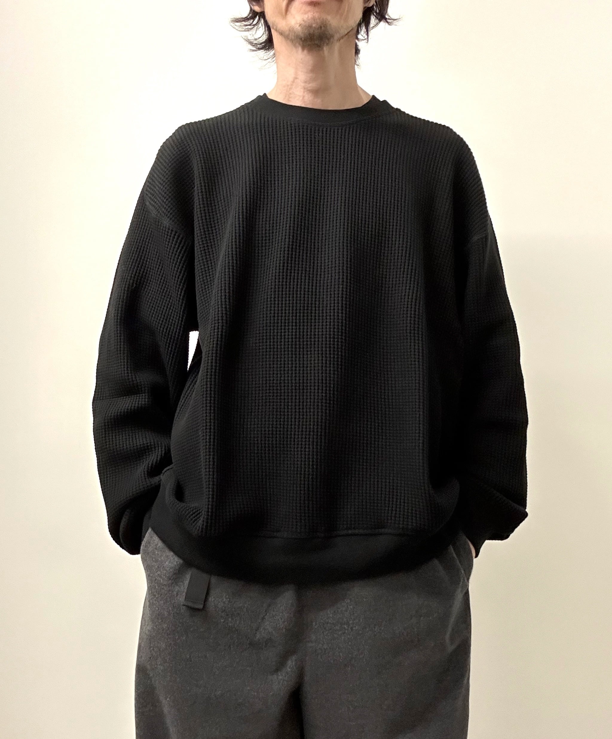 EVCON / WAFFLE CREW NECK