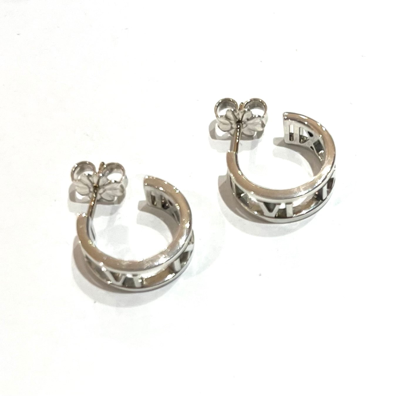 TIFFANY&CO.】ティファニーオープン アトラス ピアス SV925 シルバー
