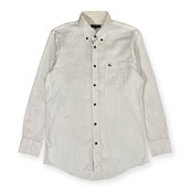 BURBERRY BLACK LABEL バーバリー BD ボタンダウン 長袖シャツ 41/ホワイト メンズ 三陽商会