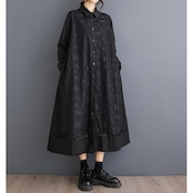 エンブロイダリー シャツワンピース 00174