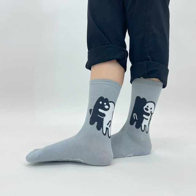 【matsui】SOCKS  SHIROKURO DOGS しろくろドッグス ソックス