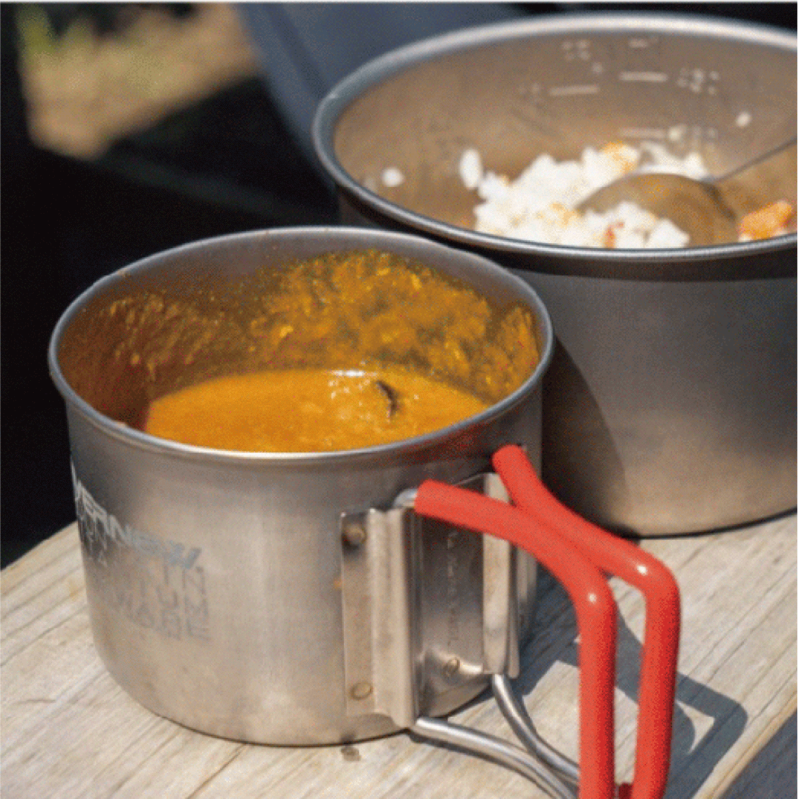 エバニュー 山岳飯盒弐型 チタン デミタスカップ220 セット売り 超軽量