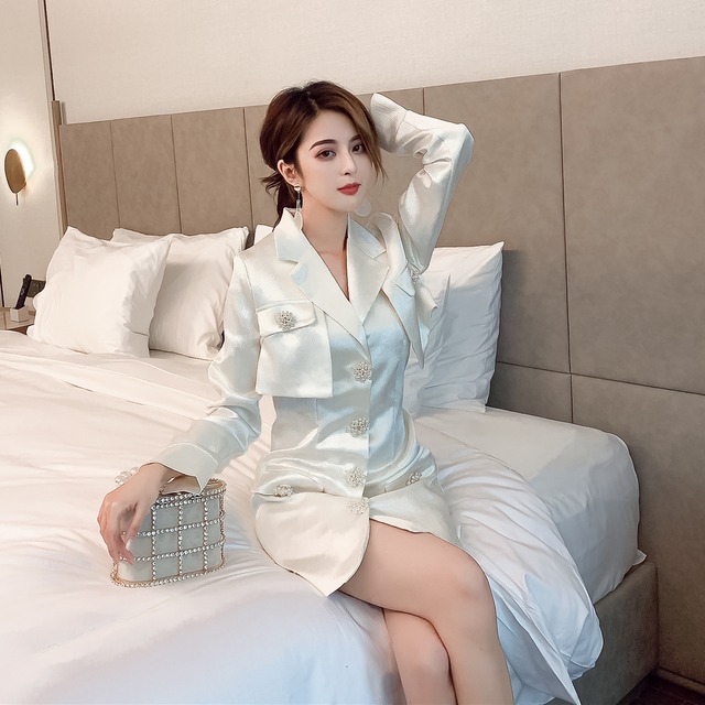 サテン ノースリーブワンピース ジャケット セットアップ 2ピース ショート丈 大人 ワンピース きれいめ 着回し 休日コーデ デート お呼ばれ パーティ お出かけ こなれ感 Select Shop Skry スクリー サテン ノースリーブワンピース ジャケット セットアップ 2ピース ショート丈 大人 ワンピース きれいめ 着回し 休日コーデ デート お呼ばれ パーティ お出かけ こなれ感 Select Shop Skry スクリー