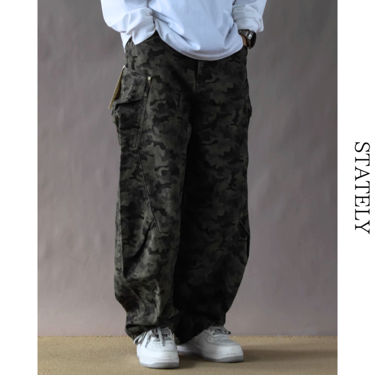 Urban Camo ワイドカーゴパンツ_B35・画像4