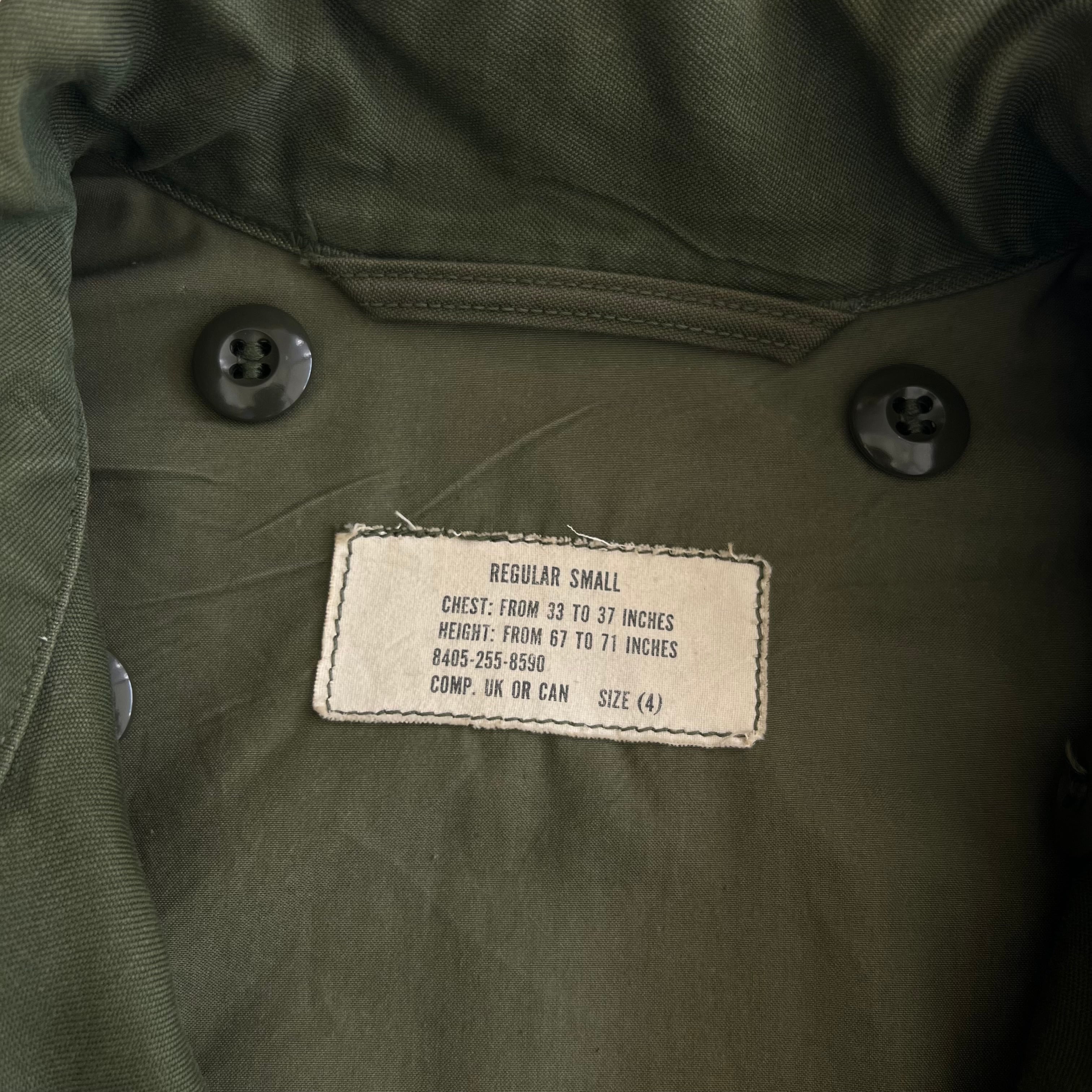 63 U.S.ARMY M-51 フィールドジャケット Regular-Small アメリカ軍 63 U.S.ARMY M-51 フィールドジャケット Regular-Small アメリカ軍