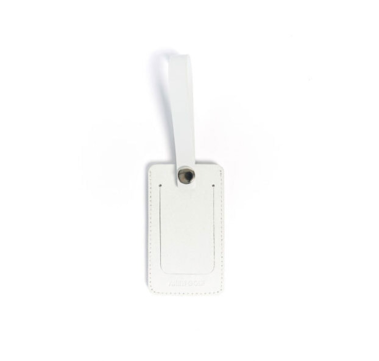 New logo decoration Name tag White [サイズ: F (AGAUUNT01WHF)] [カラー: WHITE]