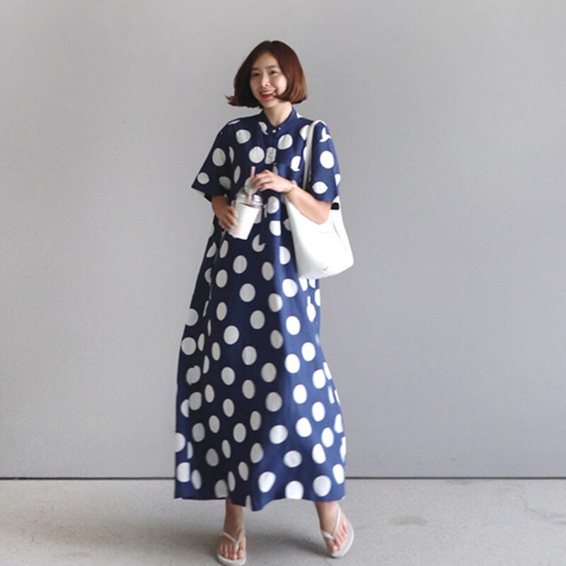 春新作 ワンピース 春 ワンピース 夏 ワンピース ロング マタニティ ワンピースドット ワンピース シャツ ワンピース ロング Tシャツ ワンピース ロング丈 韓国 ワンピース 半袖 ロングワンピース 春秋 ワンピース リゾート お家時間 Viento