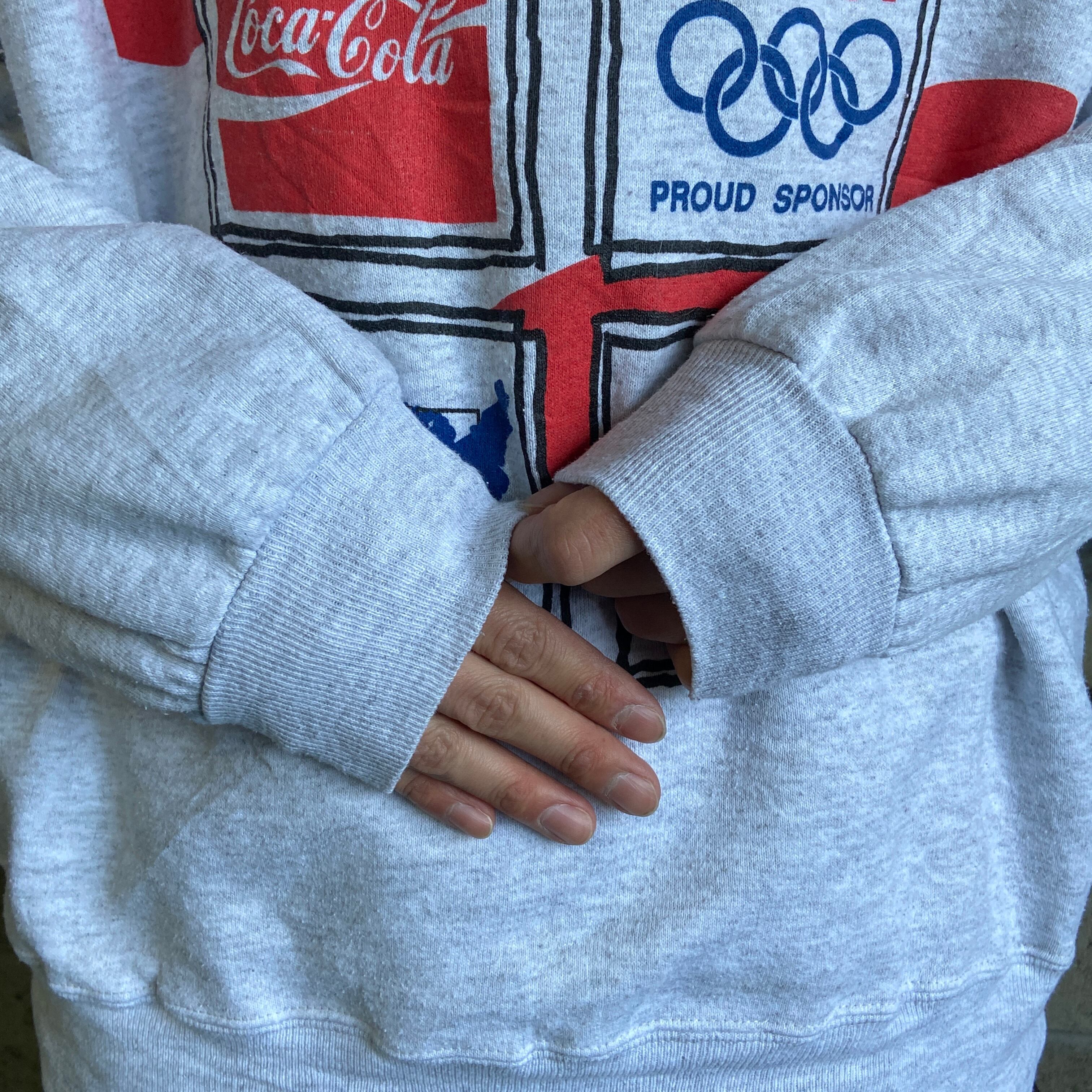 コカ・コーラ × オリンピック - プルオーパー スウェット