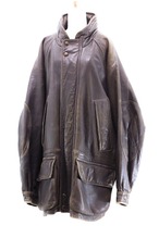 90's nautica﻿ leather coat﻿