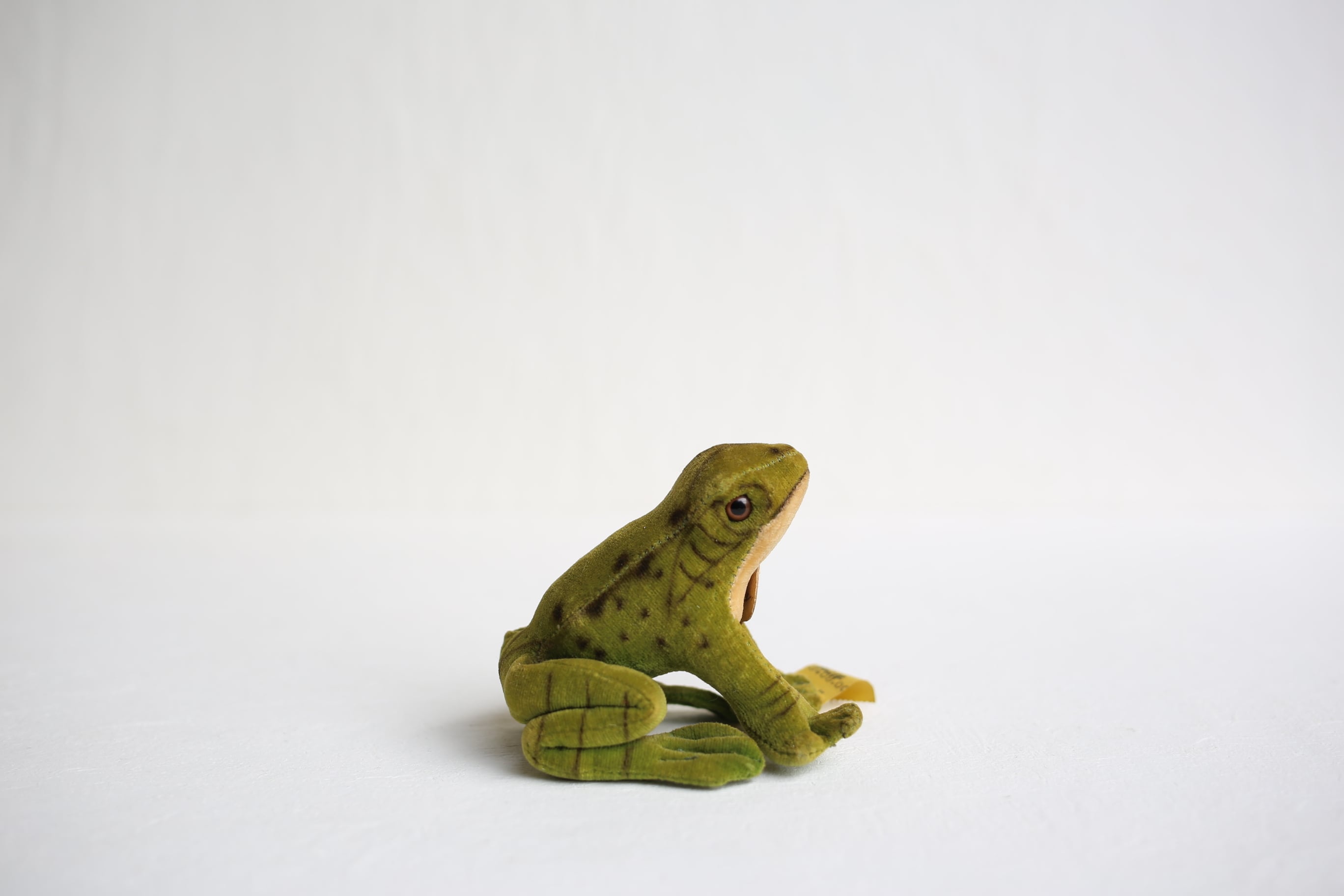 ドイツ ヴィンテージ Steiff シュタイフ カエル『Froggy』8cm N-01435