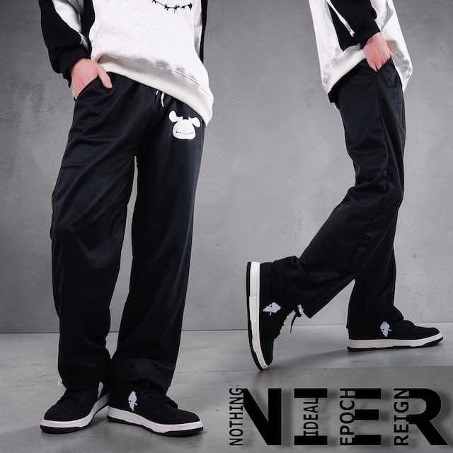 WHITE LINE WAIST SWEAT PANTS【NIER SILHOUETTE】