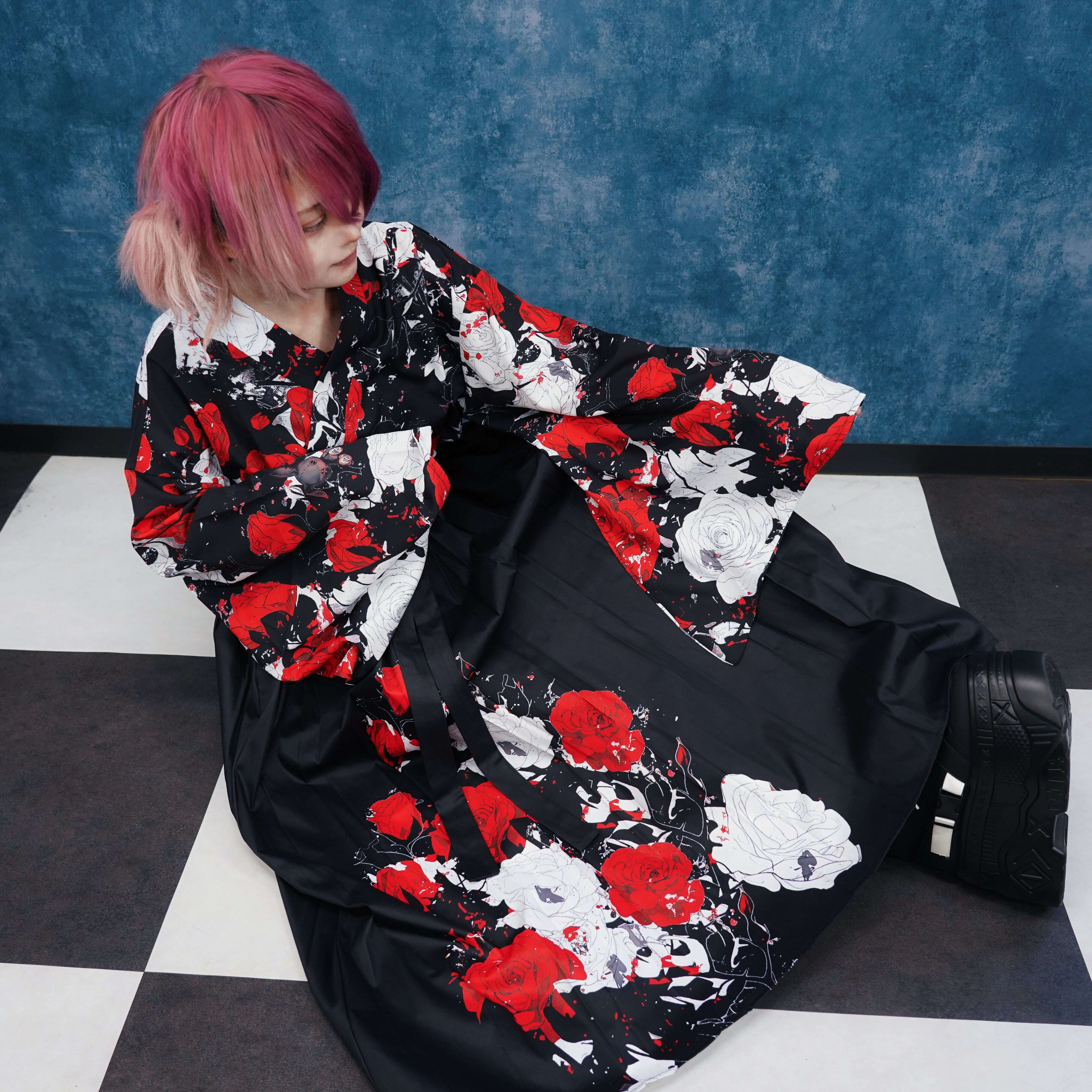 3000円OFF》UNISEX着物風コーデセット【ELEGANT ROSE】 | NIER CLOTHING