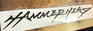 HAMMER-HEAD Handwriting Logo Sticker  Mサイズ