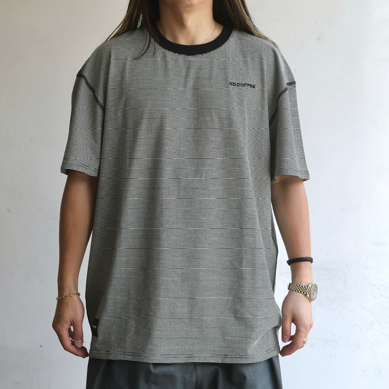 NO COFFEE ボーダー S/S Tシャツ | NO COFFEE