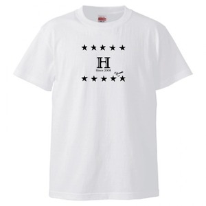 "H" Tシャツ White