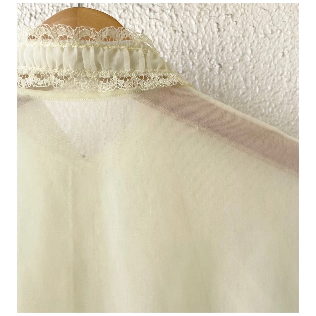 toro vintage購入 ヴィンテージ スモッキング ブラウス uncinq