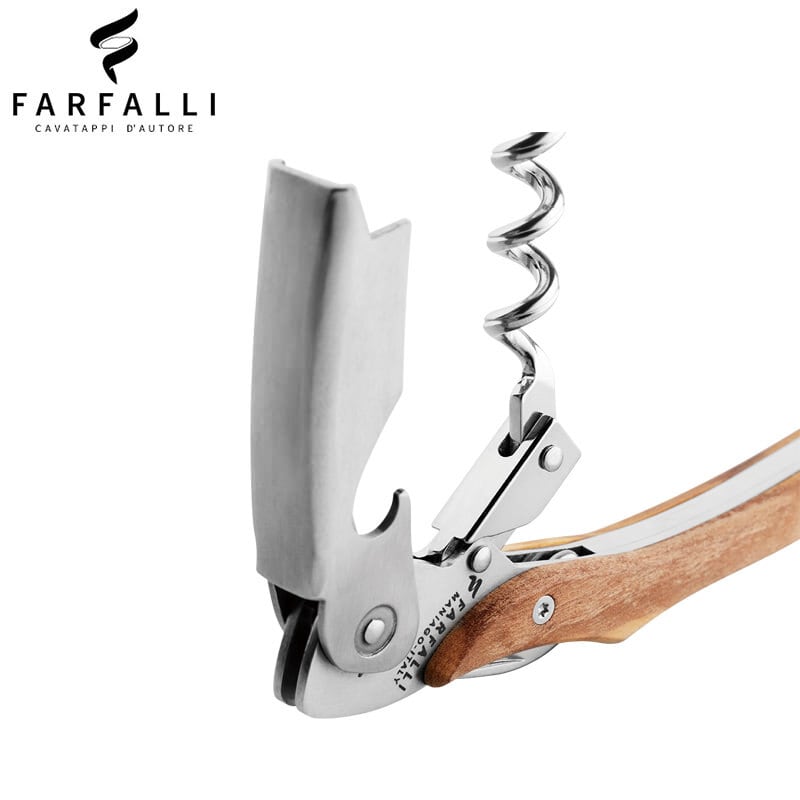 Farfalli ヴァハ ダブルピボット ソムリエナイフ オリーブ | ワイン
