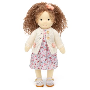 【努力特価】BlissfulPixie ウォルドルフ人形 手作り人形 Waldorf Doll - Amber 30cm 柔らかい 女の子 かわいい ぬいぐるみ 子供たちに最適な人形