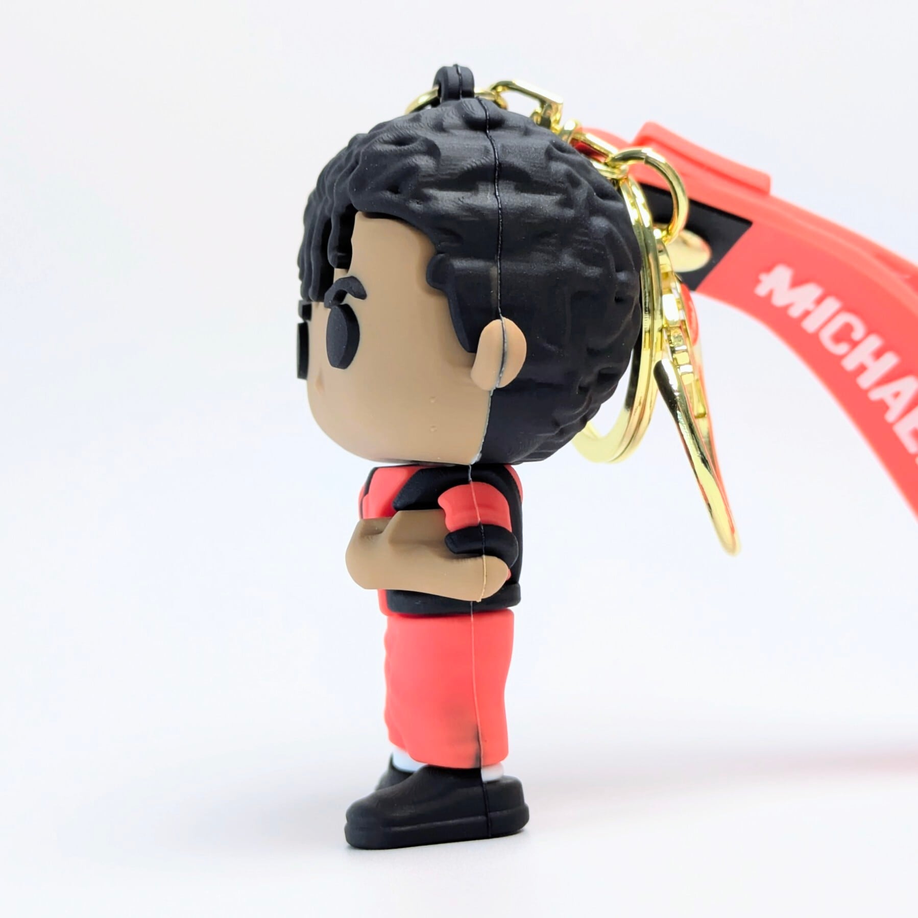 michael jackson ( マイケル・ジャクソン ) 】3D Rubber KeyHolder