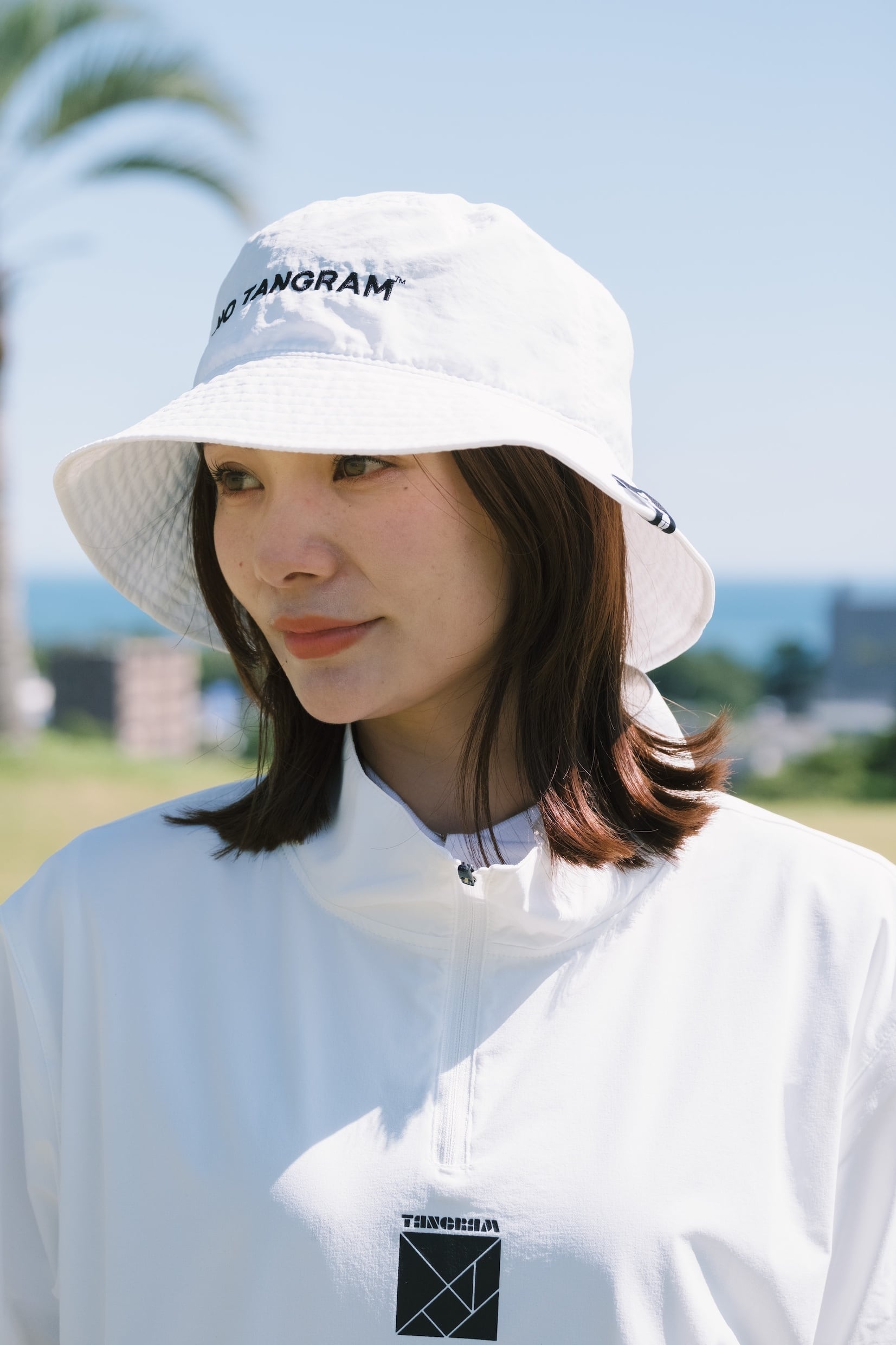 新品！NO COFFEE × TANGRAM HAT ホワイト　L NO COFFEE × TANGRAM HAT | NO COFFEE