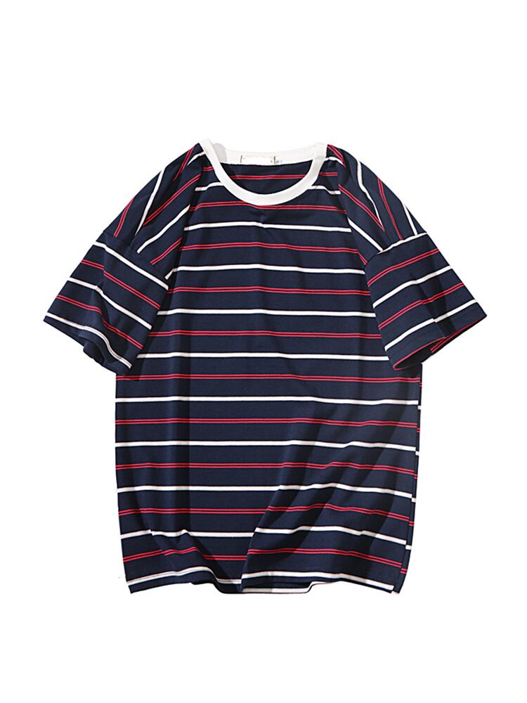 全3色 Tシャツ カットソー ボーダー カジュアル シンプル