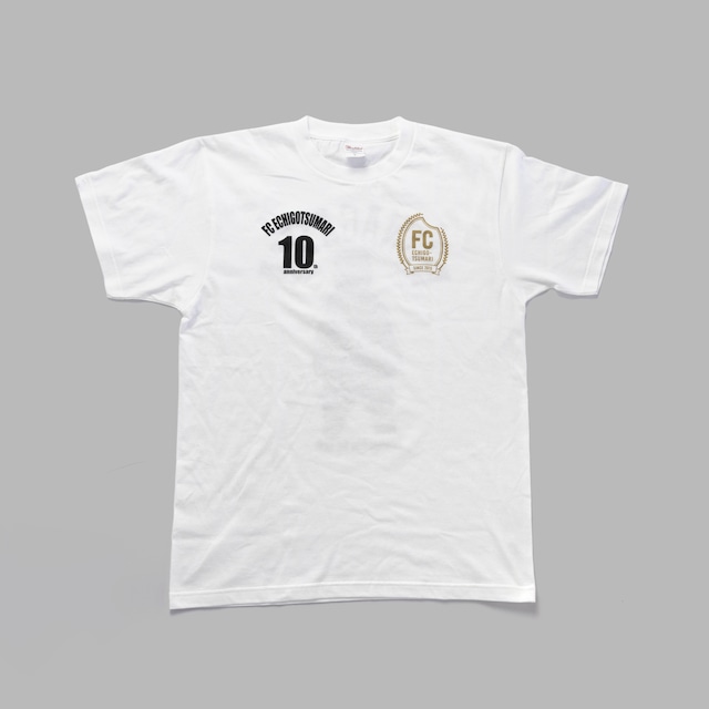 FC越後妻有　10周年記念Tシャツ/FC Echigo Tsumari 10th Anniversary T-shirt
