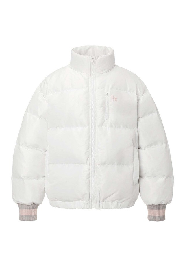 [threetimes] Bagel down jacket (white) 正規品 韓国ブランド 韓国通販 韓国代行 韓国ファッション スリータイムズ three times 日本 店舗