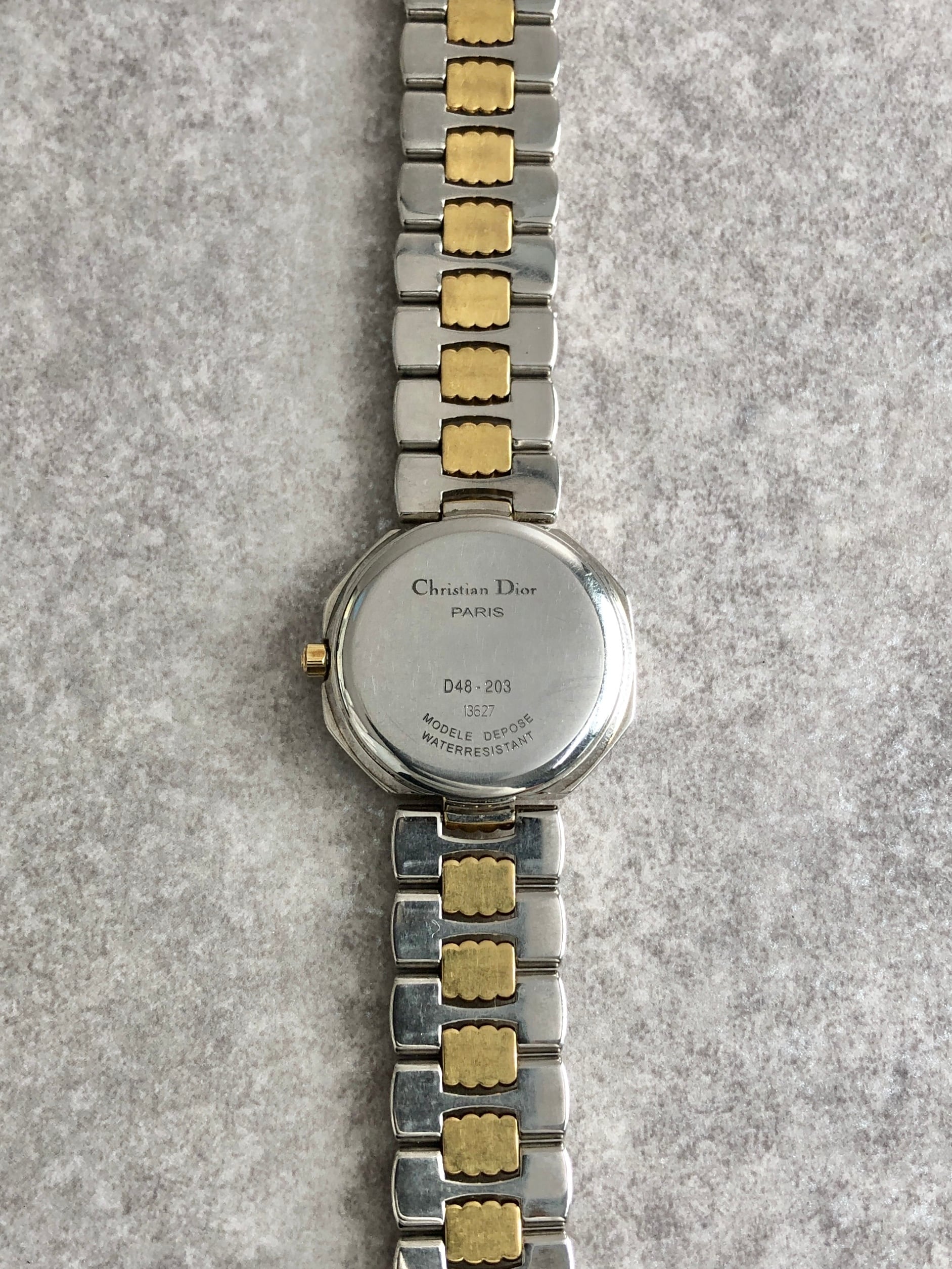 Christian Dior クリスチャン ディオール 腕時計 シルバー ゴールド