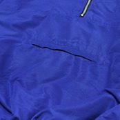 half zip switching design smooth pullover