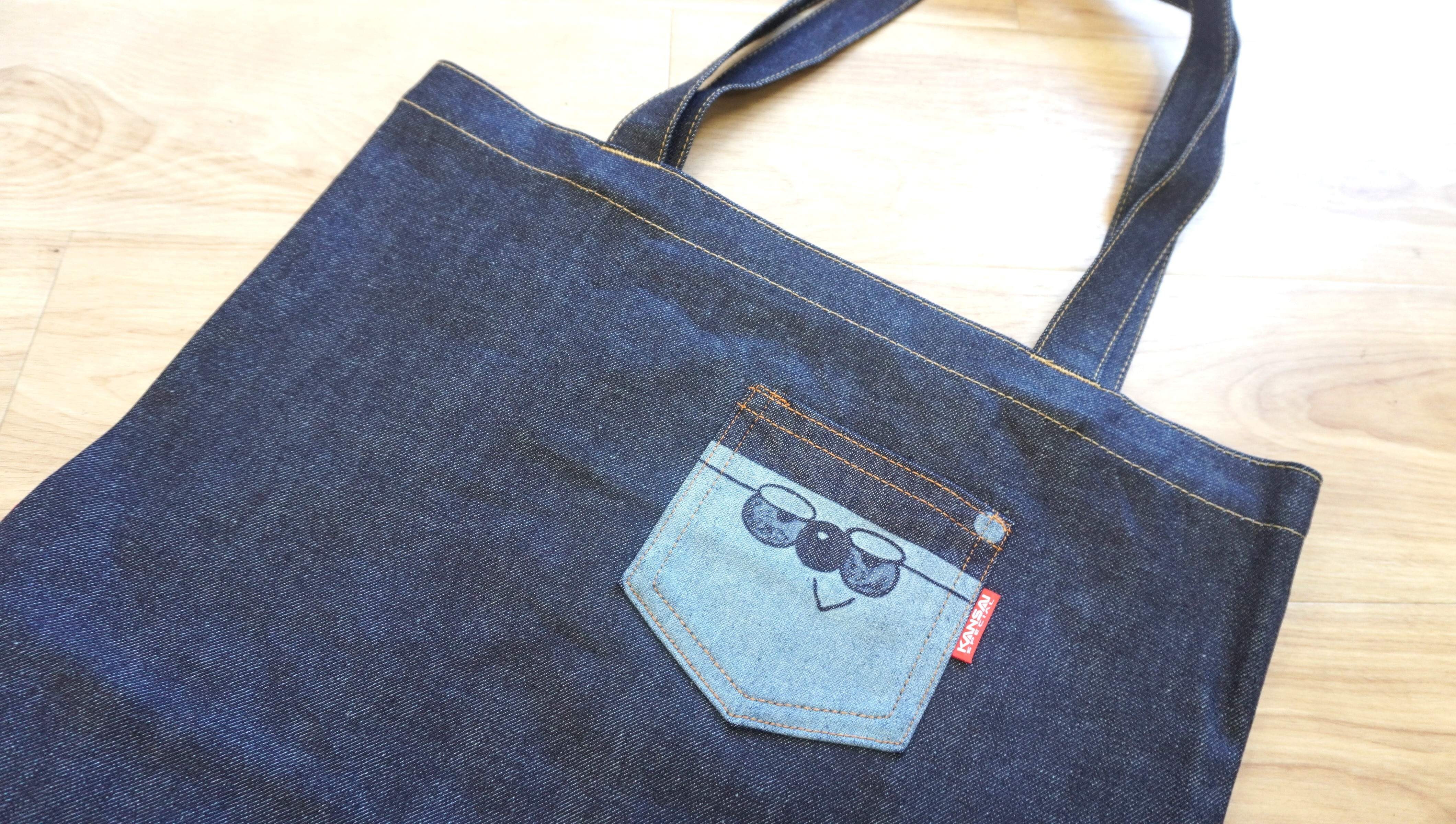 ステッチサンタトートバック Stitch Santa tote bag | KANSAISP