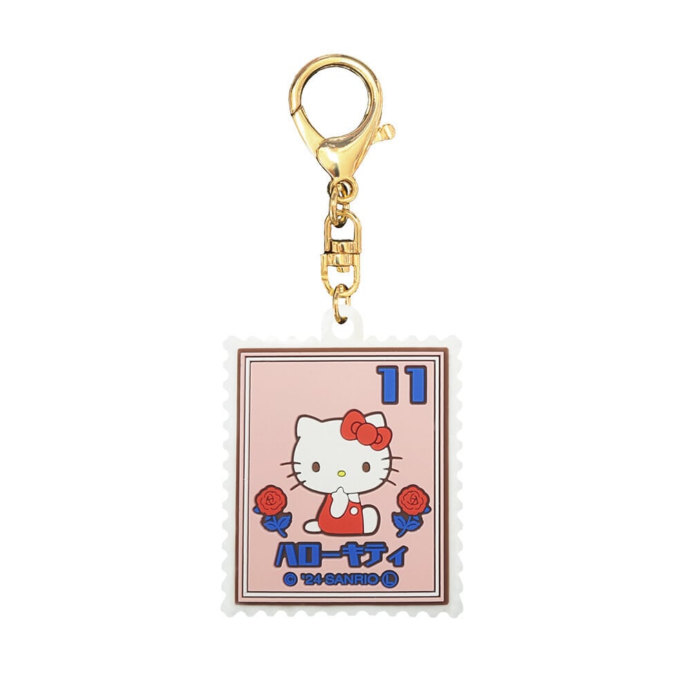 レトロ切手キーホルダー ハローキティ | KODOMO商店