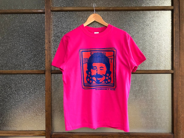 SUPER MARUMART OCT.17.2021 TEE ”マグフォリア公認ブー○Tシャツ”  (TAKAYA’S TROPICAL PINK)