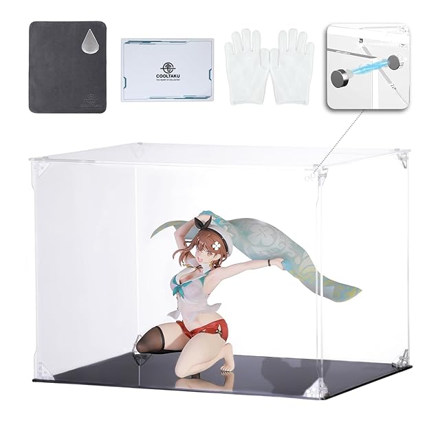 COOLTAKU フィギュアケース アクリル UVカット マグネット式 磁石付き