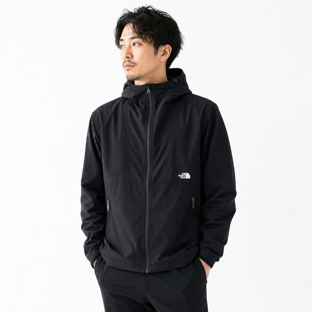 THE NORTH FACE ノースフェイス【正規取扱店】｜軽量アウトドアコンパクトジャケット｜撥水 防風 NP72230 メンズ ブラック