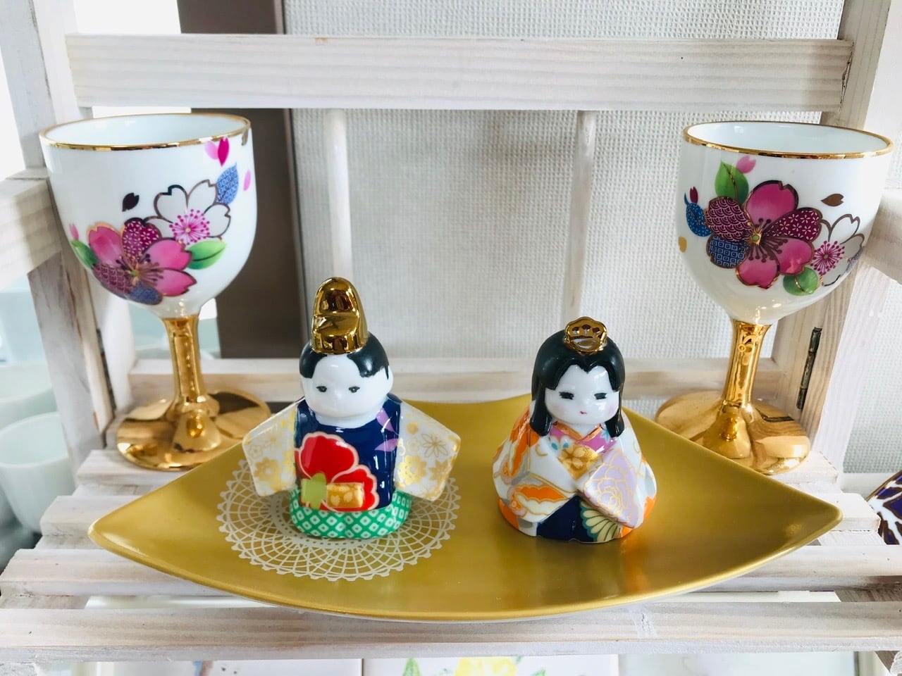 白磁のひな人形セット | エムラリック M-LaRic 白い器の絵付SHOP BASE店