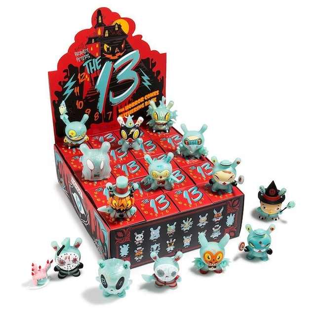 The 13: The Horror Comes Slithering Back Dunny Series (a case with 20 pieces)