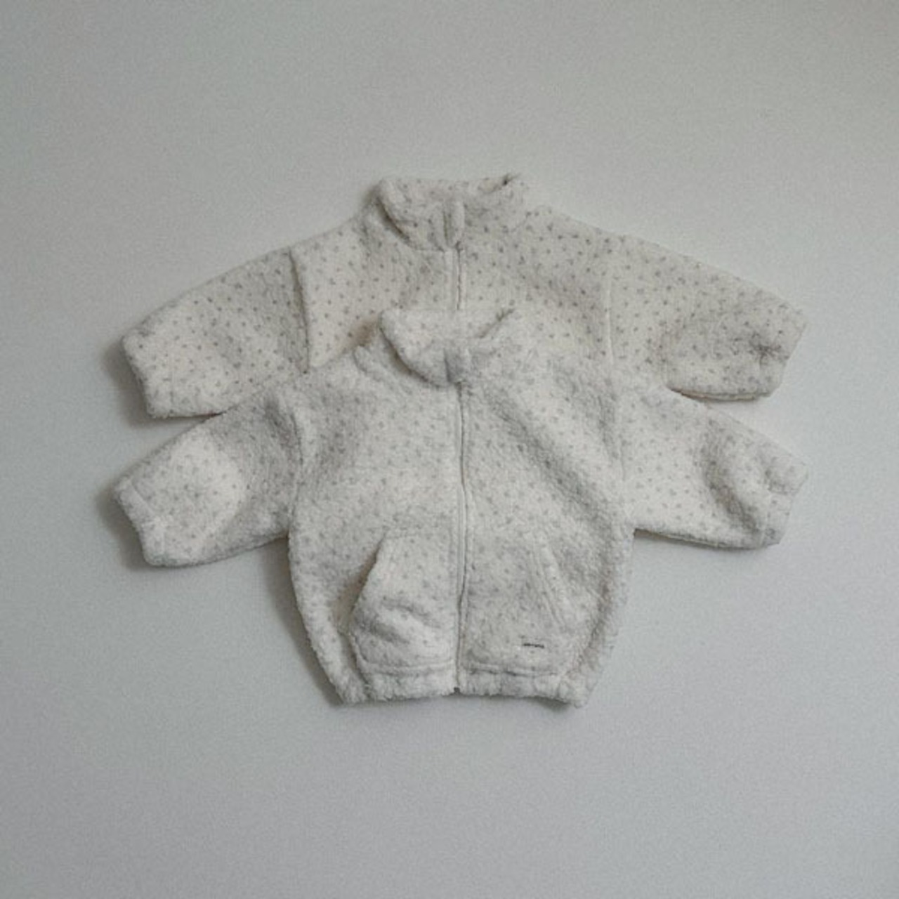 〖取寄〗韓国子供服 / 26winter / atomeme / テディジップアップ / キッズ *S~XL*