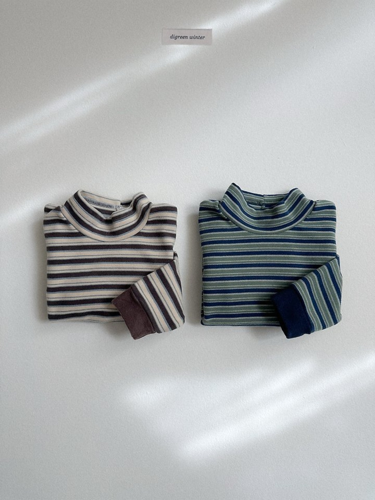 〖取寄〗韓国子供服 / 26winter / Digreen / ミックスタートルネックT / キッズ / 冬服 *S~2XL*