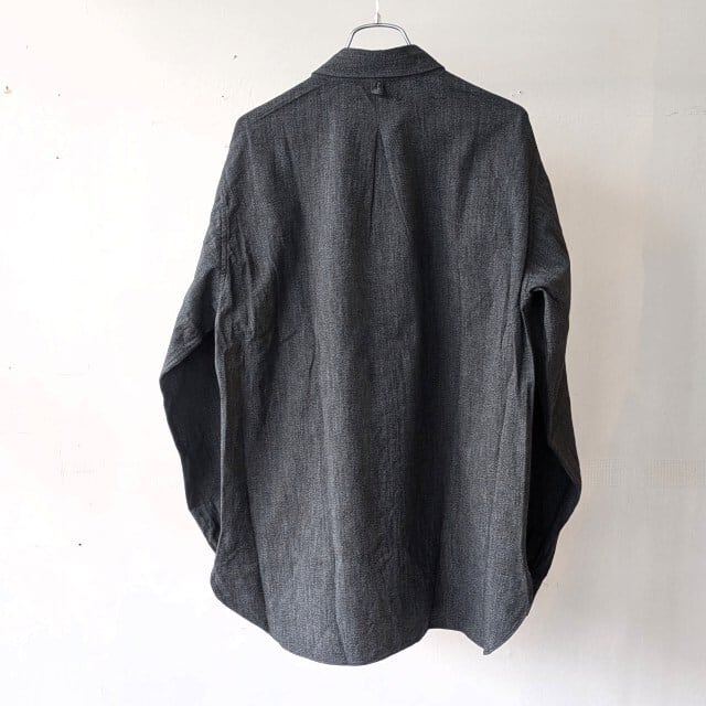 Orgueil セルビッジブラックシャンブレーシャツ Black Chambray Shirt Orgueil セルビッジブラックシャンブレーシャツ Black Chambray Shirt