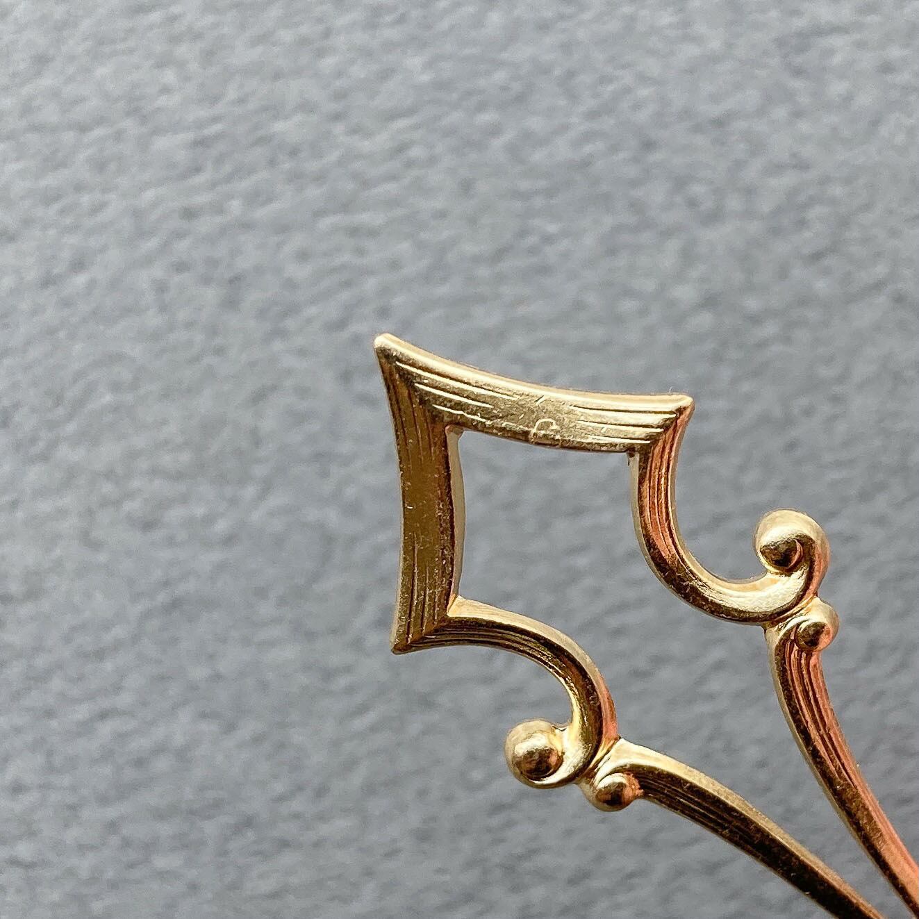 再入荷〉USA真鍮 剣型穴あきチャーム | Dua-アクセサリーパーツショップ