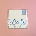 花籠や おすもうさんのましかくメモ 水色　sqmm-mz