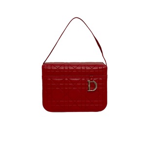 Christian Dior ディオール カナージュ バニティバッグ レッド 8189-202208