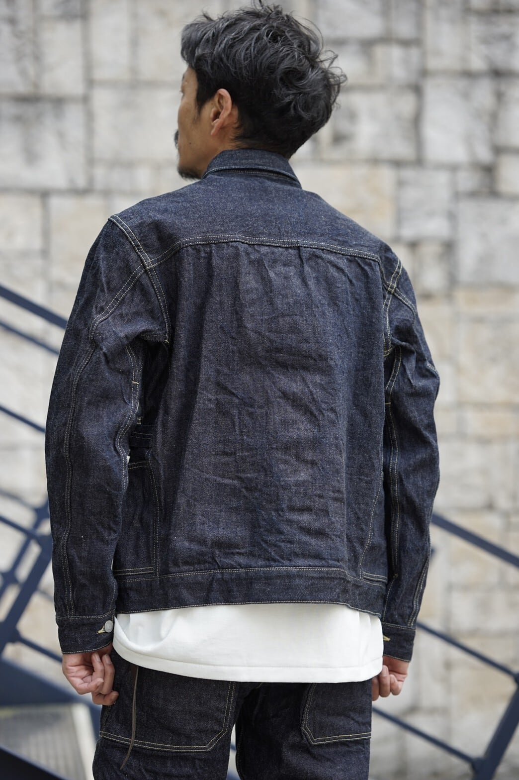 SASSAFRAS(ササフラス) / RESTOCK Gardener R Jacket -INDIGO SASSAFRAS(ササフラス) / RESTOCK Gardener R Jacket -INDIGO